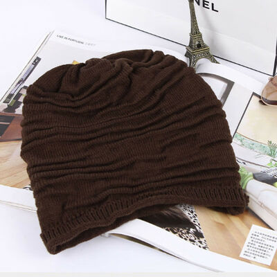 

Women Mens Warm Winter Baggy Beanie Knit Crochet Ski Hat Oversized Slouch Cap