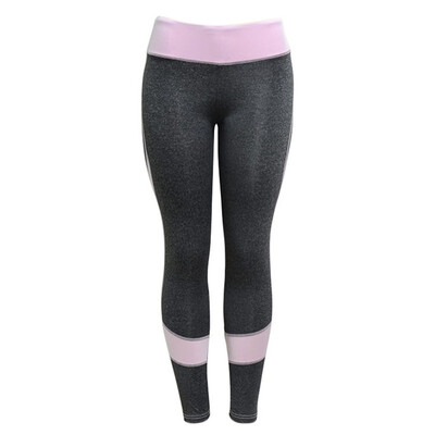 

New Fashion Leggings Women Fitness Workout Slim Thin Hip leggings Pants Breathable Elastic Exercise Women patchwork Pants