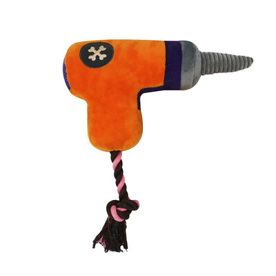 

Gobestart Pet Cartoon Plush Cloth Drill Toy Squeaker Sound Plush Chew Dog ​​Cat Toys