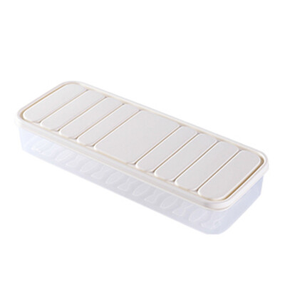 

Rectangular Covered Storage Box Finishing Refrigerator Quick Frozen Box Food Vegetable Dumpling Box Sealing Box Fruit Storage Box