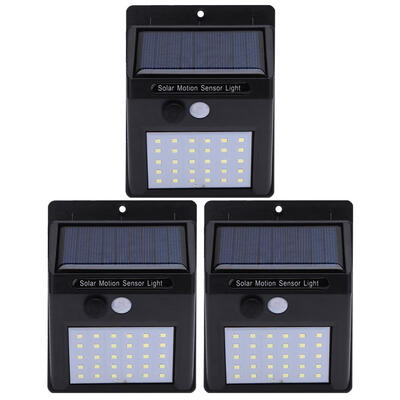 

Solar Powered 30LED Outdoor Garden Wall Lamp Waterproof Motion Sensor Light