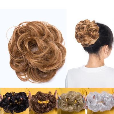 

Synthetic Hair Bun Extensions Messy Hair Scrunchies Hair Pieces for Women Hair Donut Updo Ponytail