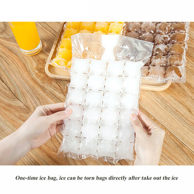

Disposable Ice Cubes Bags Frozen Ice Cube Tray Mold 10pcs
