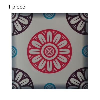 

1PC Self Adhesive Retro Tile Stickers Waterproof PVC Removable Wall Stickers Decals for Kitchen Bathroom Home Tidy Protection