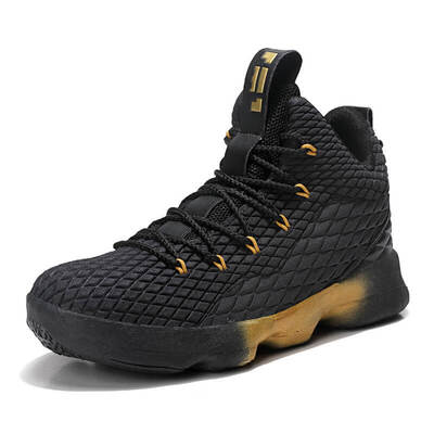 

James basketball shoes mens high to help fly woven wear-resistant breathable combat boots couple casual shoes sports running mens shoes