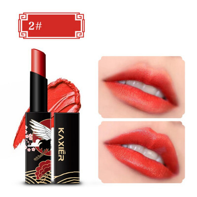 

Chinese Style palace lipstick Matte Waterproof Lipstick Sexy Red Brown Makeup Wateproof Profissional Lipstick