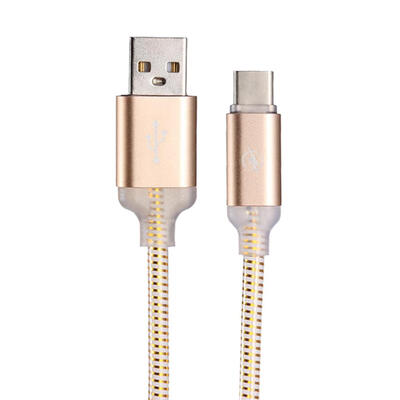 

USB Type C Charger Cable 7-Color Gradient Fast Charging Data Sync Cable