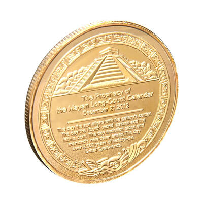 

Fancy Mayan Commemorative Coin Non-currency Bitcoin Tourism Art Collection
