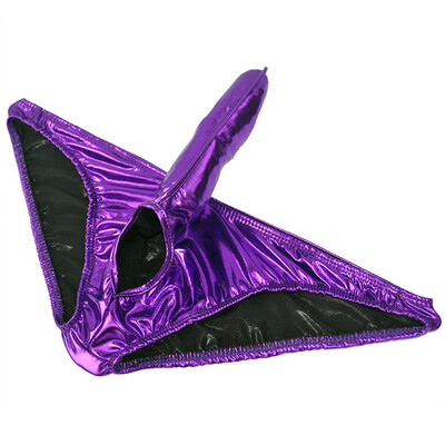 

Tailored Mens Comfortable Sexy Patent Leather Briefs