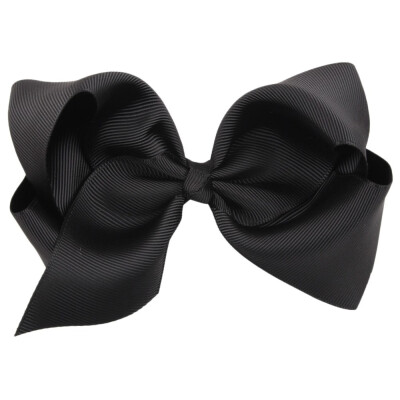 

〖Follure〗Childrens Butterfly Knot Hair Clip Black