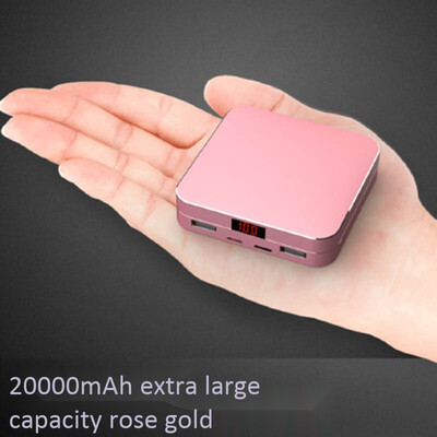 

Ultra-thin mini powerbank alloy shell super large capacity 1000020000 ma huawei millet iphone general range of mobile power