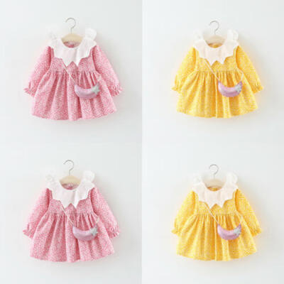 

US Princess Toddler Kids Baby Girl Ruffle Lace Dress Formal Party Pageant Dress