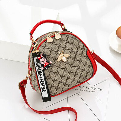 

Womens Bag Fashion Printed Single Shoulder Bag Bee Bag Bee Bag New Slant Handbag in Summer