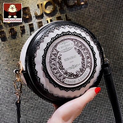 

Fairy Package 2019 New Quality Empty Small Round Bag with Maiden Pocket Single Shoulder Bag
