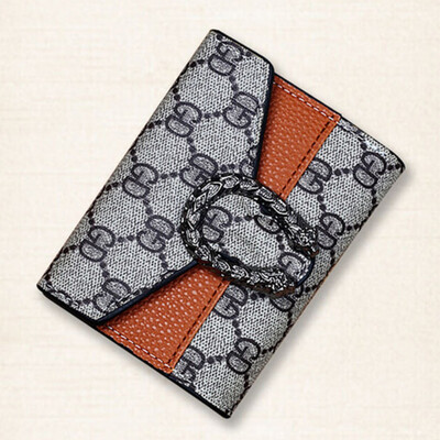 

Fashion New Three Fold Wallet Printing Envelope Wallet Multi-card Card Package