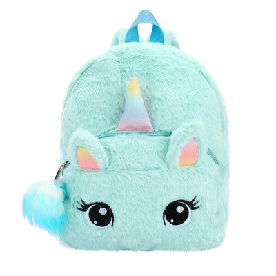 

Tailored Fashion Women Childrens Plush Student Waterproof Capacity Backpack Travel Bag