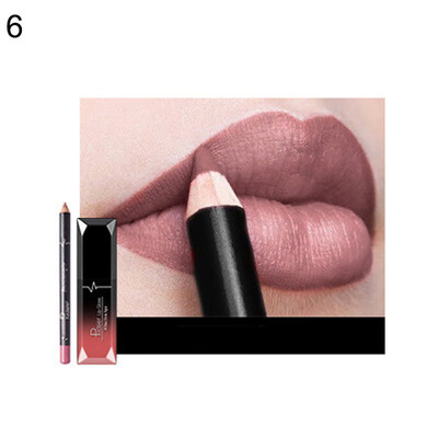 

Sexy Matte Liquid Lipstick Lipgloss Lip Contour Lipliner Makeup Women Cosmetics