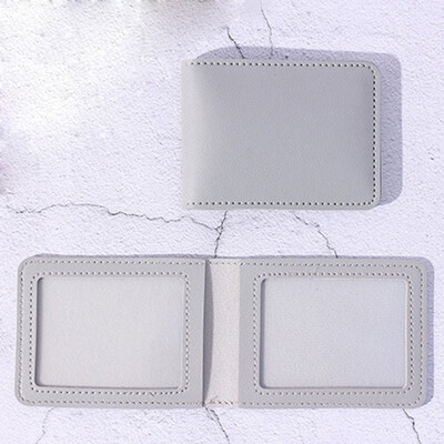 

ID Card Holder With 2 Clear Card Sleeves Driver License And Identification Card Protector