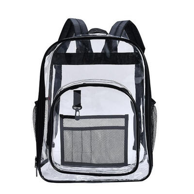 

Transparent Pvc Backpack Large Capacity Simple Waterproof Student Bag