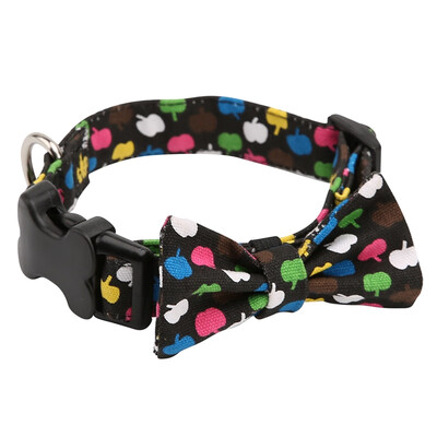 

Puppy Pet Dogs Collars Bow Tie Knot Neck Accessories Cancas Multi Color Small Pet Cat Dogs Basic Collars
