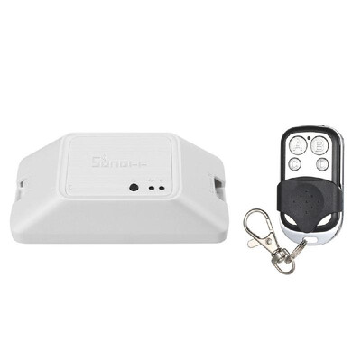 

433MHz Metal Remote Controller with Keychain with ArmDisarmHome ArmSOS 4 Buttons Remote Control