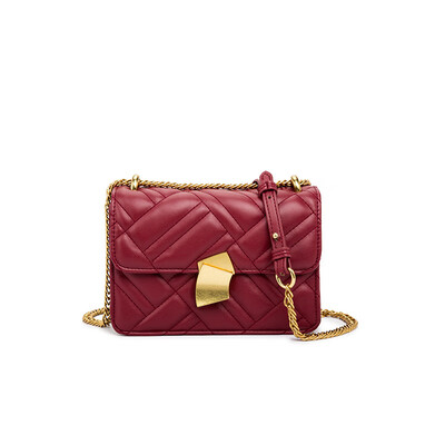 

Summer new small bag female 2019 new rhombic chain bag Korean version of the tofu bag fashion shoulder Messenger bag