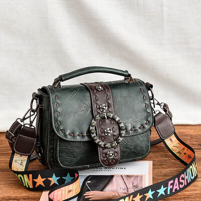 

Spring&Summer Shangxin Womens Fashionable Korean Version of Baitie Retro Womens Bag Single Shoulder Bag Slant Bag