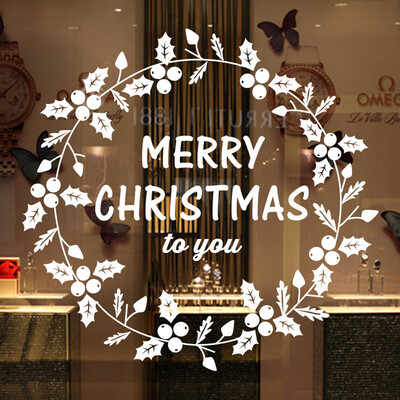 

〖Follure〗Merry Christmas To You Removable Wall Sticker Christmas Xmas Decor