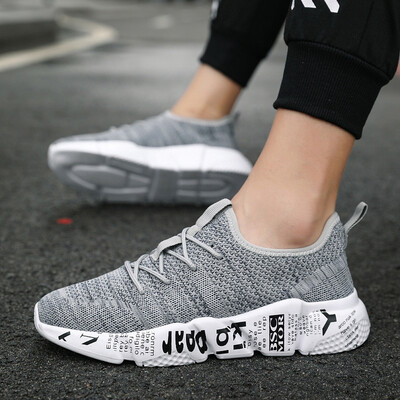 

2019 autumn new mens shoes running low to help the trend large size lightweight mens casual jogging shoes cross-border