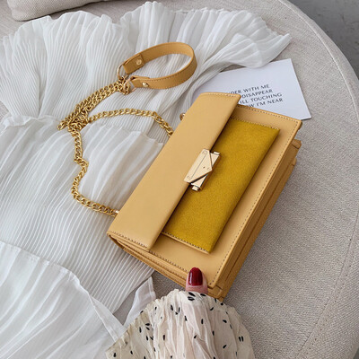 

Bag female new fashion small square bag Korean version of the female wild chain shoulder bag Messenger bag tide a genera