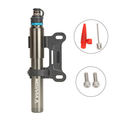 

Portable Bike Bicycle Tire Basket Wheel Call Pump Inflater Inflatable WNeedle