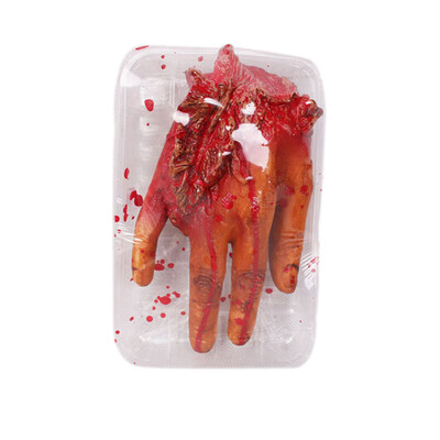 

〖Follure〗Halloween Fake Heart Brain Organ Haunted House Blood Horror Props Trick