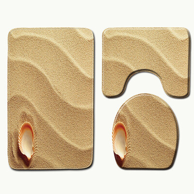 

〖Follure〗3pcs Non-Slip Bath Mat Bathroom Kitchen Carpet Doormats Decor