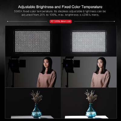 

Viltrox VL-40B Professional Ultra-thin LED Video Light Photography LED Fill Light 5600K Fixed Color Temperature Adjustable Brightn