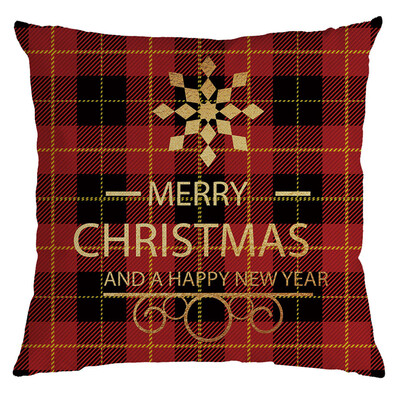 

Siaonvr Christmas Pillow Cover Pillowcases Decorative Sofa Cushion Cover 45x45cm