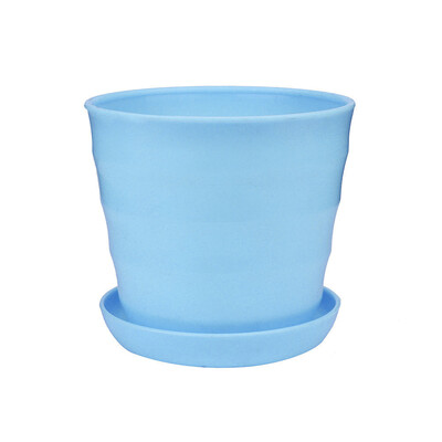 

Siaonvr Colourful Mini Plastic Flower Pot Succulent Plant Flowerpot Home Office Decor