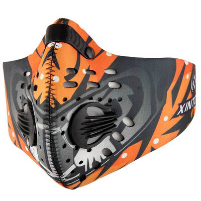 

Cycling Windproof Riding Breathable Carbon Filters Dust Smog Protective Neoprene Mask for Men Women