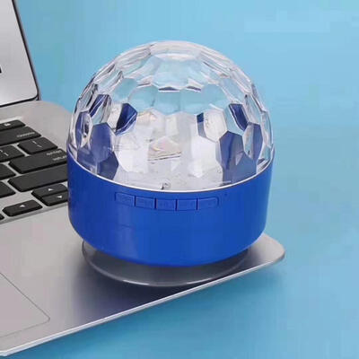 

AQ9 Mini Crystal Ball Bluetooth Speaker Portable Colorful Loudspeaker For Disco Party