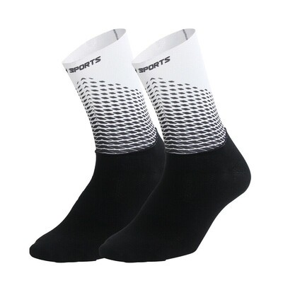 

Men Women Cycling Riding Socks Sports Breathable Running Basketball Socks