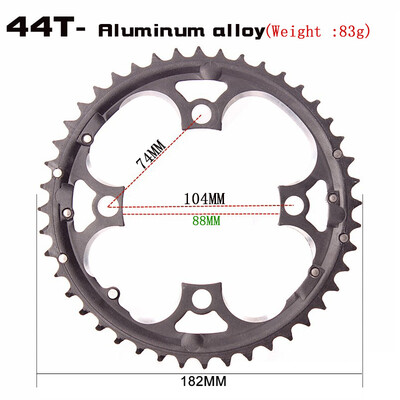 

44T 42T BCD 104 Chainring MTB Bicycle Aluminum Alloy Repair Disc Chain Ring