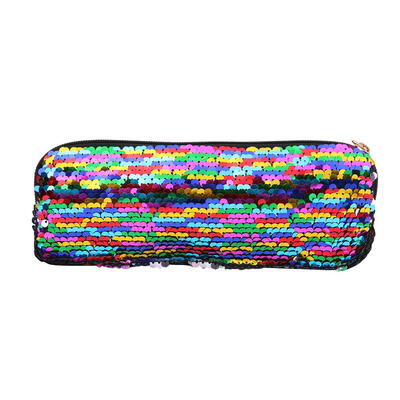 

Sequins Pencil Case Cosmetics Bags Women Girls Purse Wallet Clutch Pen Bags