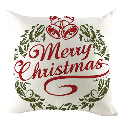 

Siaonvr Christmas Pillow Cover Pillowcases Decorative Sofa Cushion Cover Home Decoration