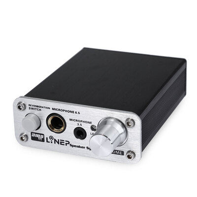 

A907 Ultra Compact 2 Channel PC Microphone Sound Amplifier with 35mm 65mm Audio Slot