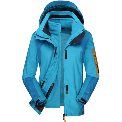 

Toponeto Womens Winter Hoodie Two Piece Set Warm Waterproof Windproof Outdoor Coat