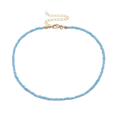 

Bohemian Colorful Turkish Anklets for Women Gold Color Beads Summer Ocean Beach Ankle Bracelet Foot Leg Jewelry 2019