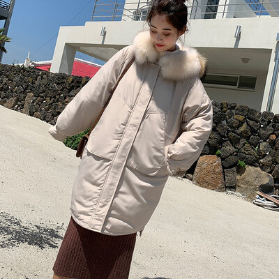 

Toponeto Women Ladys Winter Long Sleeve Warm Solid Large Size Pockets Coat Jackets