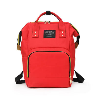 

Fashion Women Multi-function Backpack Baby Diaper Bag Bottle Shoulder Bag Candy Color Maternity Backpack Patchwork Travel Bags