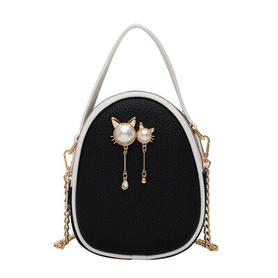 

Snake bag female 2019 fashion European&American wind snake head handbags wild chain hand bag shoulder bag Messenger small square bag