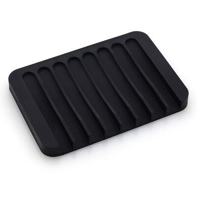 

Flexible Bathroom Silicone Soap Dish Storage Holder Soapbox Plate Tray Drain Box Soap Dishes Dish Holder Stand Saver Tray Case