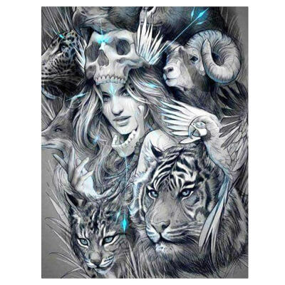 

5D DIY Full Drill Diamond Painting Beauty Beast Cross Stitch Embroidery Kit